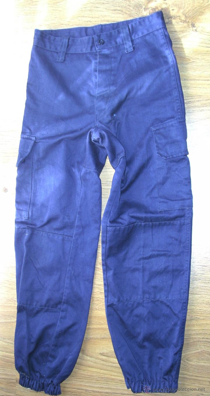 Desmañado Comité global pantalones m1967 en azul mahón, para carristas, - Buy Spanish military  uniforms on todocoleccion