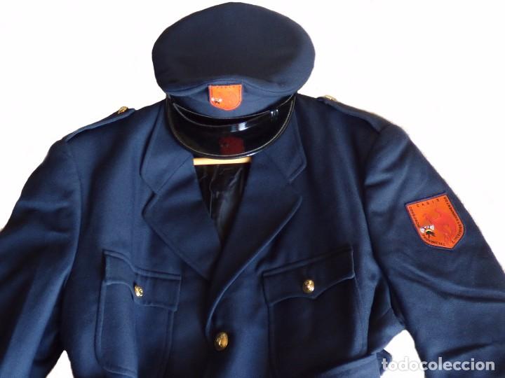 Militaria: BOMBEROS UNIFORME DE GALA DEL CONSORCIO DE CADIZ. A&Ntilde;O 82 - 83