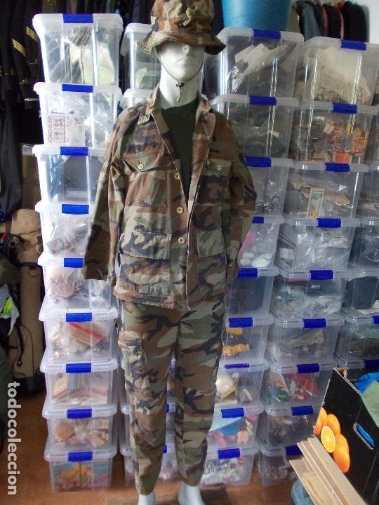 Uniforme militar usado infanteria de marina cam - Vendido en Subasta -  158537758