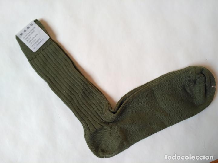 Calcetines Largos Originales Del Ejército Alemán: Color Oliva, 70% Lana, Tallas 39-48, Ideales Para Senderismo, Caza Y Outdoor