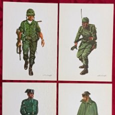 Militaria: 1976 - LOTE UNIFORMES ESPAÑOLES - DELFIN SALAS - CENTRO DE AYUDA A LA ENSEÑANZA DEL EJERCITO. Lote 245466355