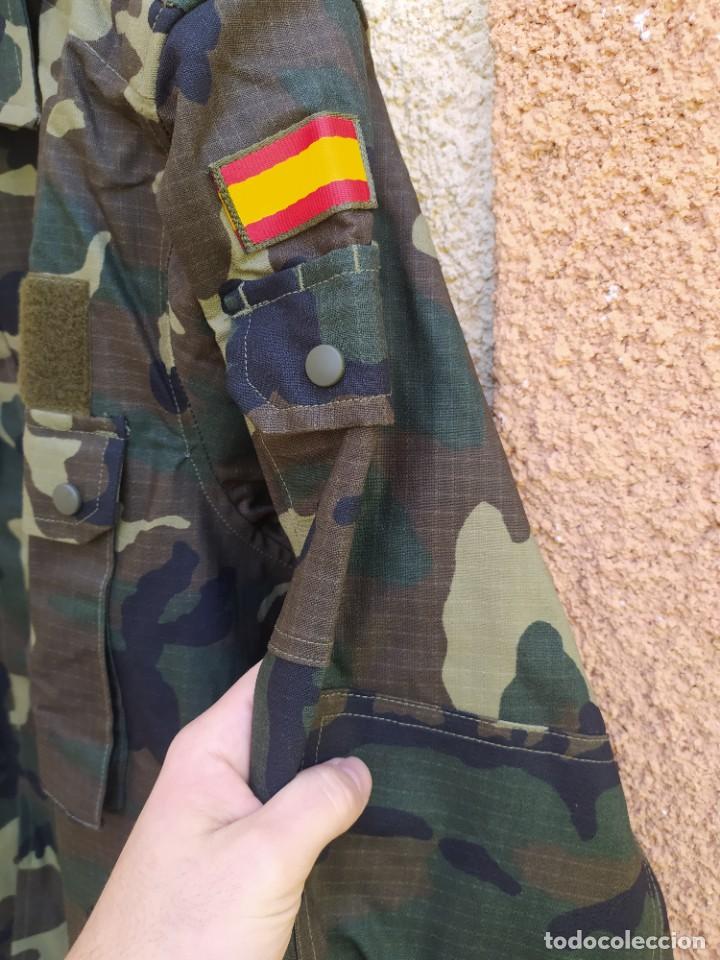 Militaria: Camisa de faena Ej&eacute;rcito Espa&ntilde;ol. - Foto 3