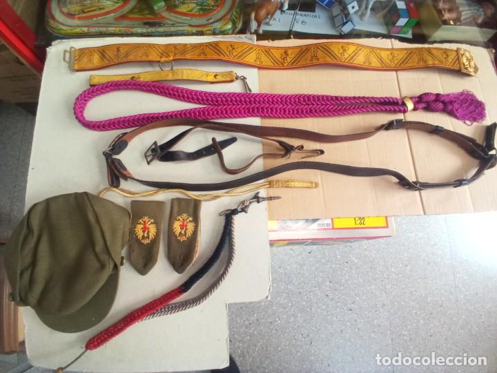 Militaria: Lote de antiguos complementos militares - Foto 29