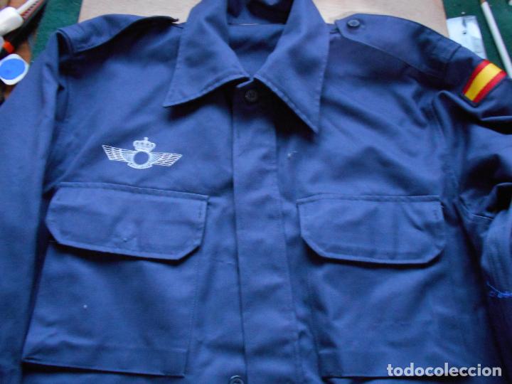 uniforme faena ejercito del aire chaqueta - venta en todocoleccion