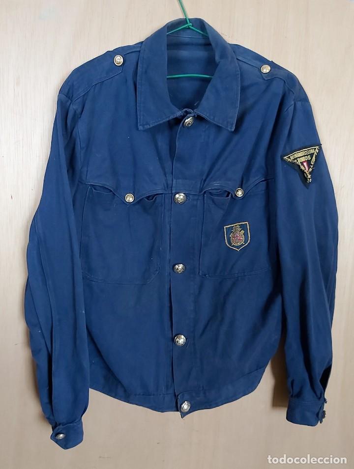 Militaria: Cazadora de bomberos - Foto 1