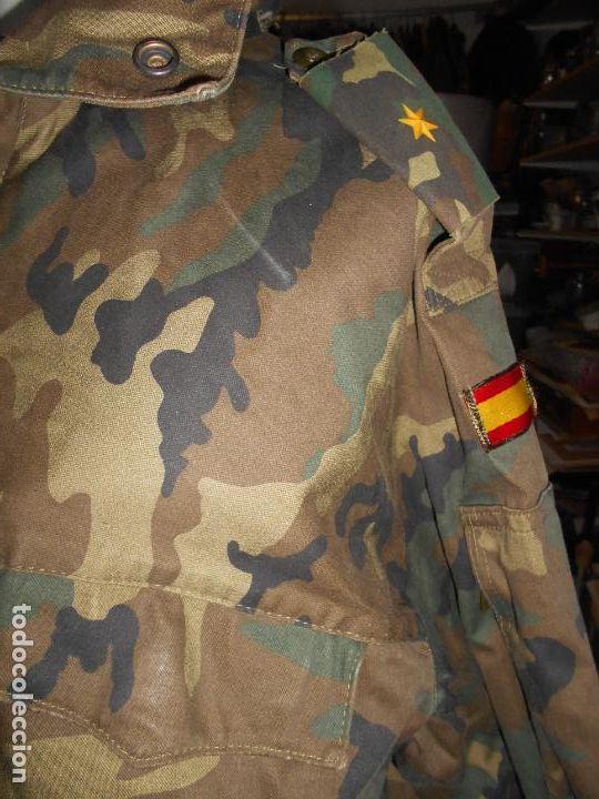 Militaria: DOS CUARTOS, CHAQUETON EJERCITO ESPA&Ntilde;OL SUBTENIENTE - Foto 3