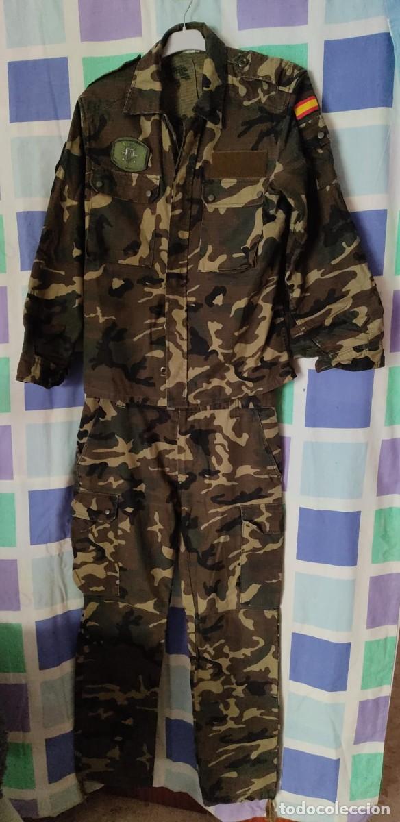 Militaria: TRAJE ORIGINAL DE CAMUFLAJE DEL EJ&Eacute;RCITO. - Foto 1