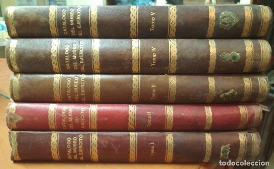 Militaria: CATALOGO DEL MUSEO DEL EJERCITO 5 VOL. - Foto 1