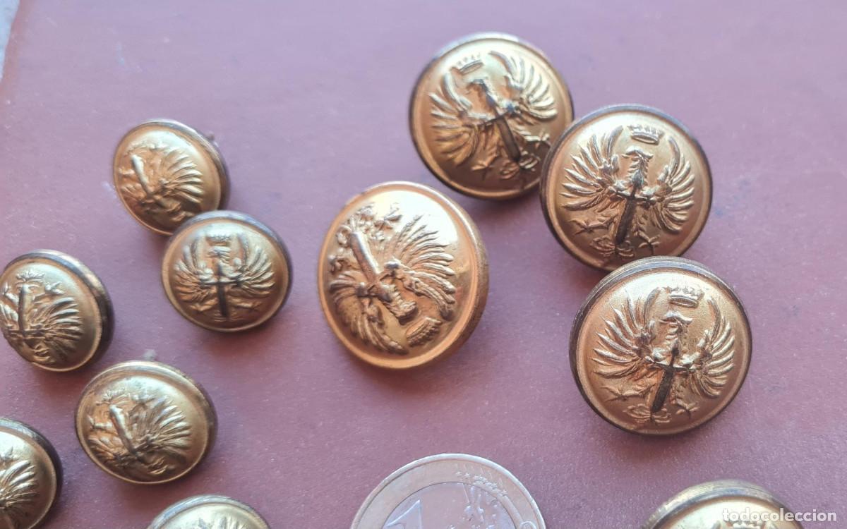 Militaria: LOTE BOTONES GUERRERA EJERCITO ESPA&Ntilde;OL - Foto 2