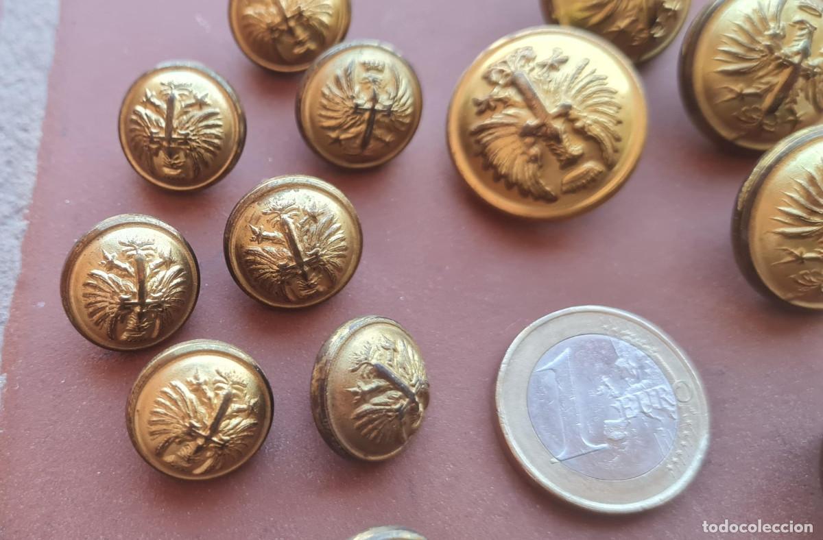 Militaria: LOTE BOTONES GUERRERA EJERCITO ESPA&Ntilde;OL - Foto 3
