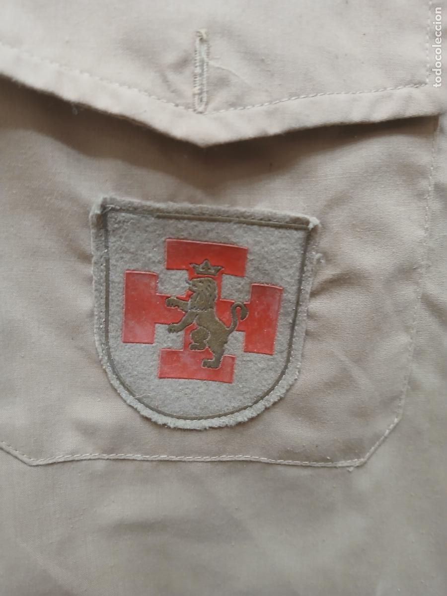 Militaria: Camisa marr&oacute;n de la oje - Foto 2