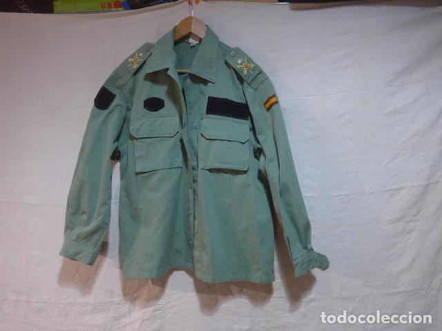 Militaria: Antigua guerrera original de la Legion Espa&ntilde;ola, epoca de Juan Carlos I.
