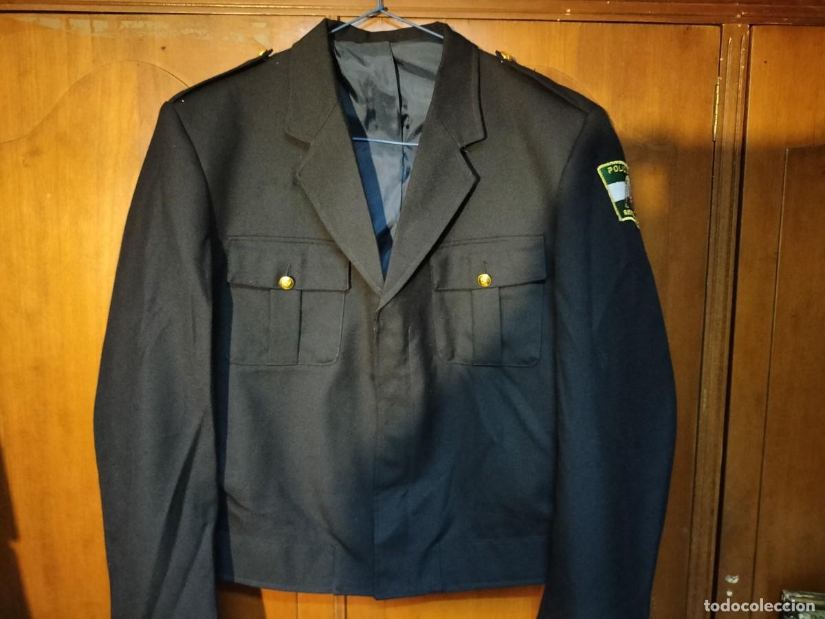 Militaria: Antigua chaquetilla de polic&iacute;a local / mmunicipal