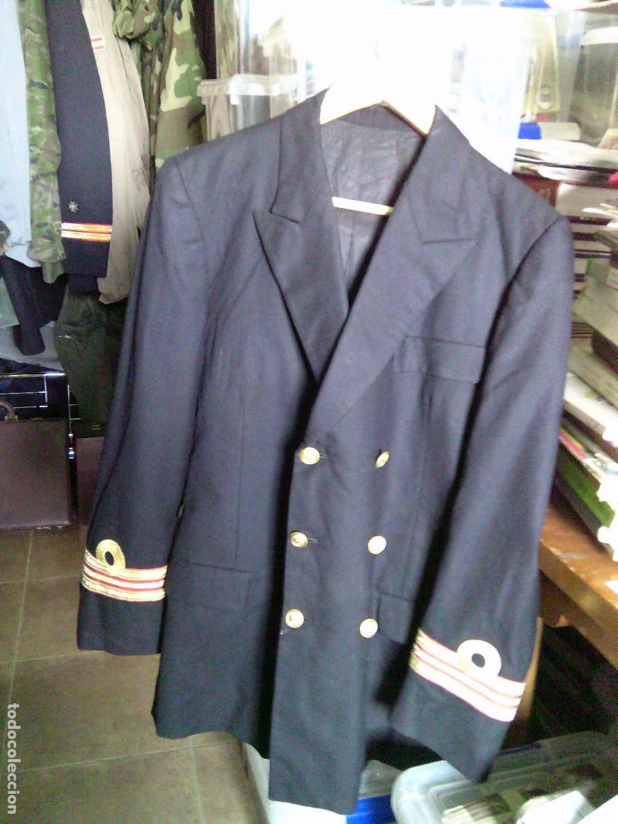 Militaria: Chaqueta Capitan Corbeta Armada Talla XL