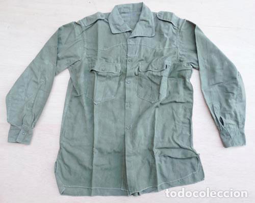 Militaria: EJERCITO ESPA&Ntilde;OL: CAMISA DE CAMPA&Ntilde;A (2)