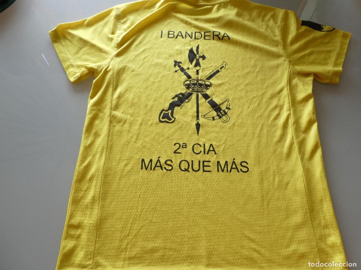 Militaria: CAMISETA MILITAR LEGIONARIA. LEGI&Oacute;N ESPA&Ntilde;OLA I BANDERA 2&ordf; COMPA&Ntilde;&Iacute;A MELILLA. GRAN CAPIT&Aacute;N. 150GR