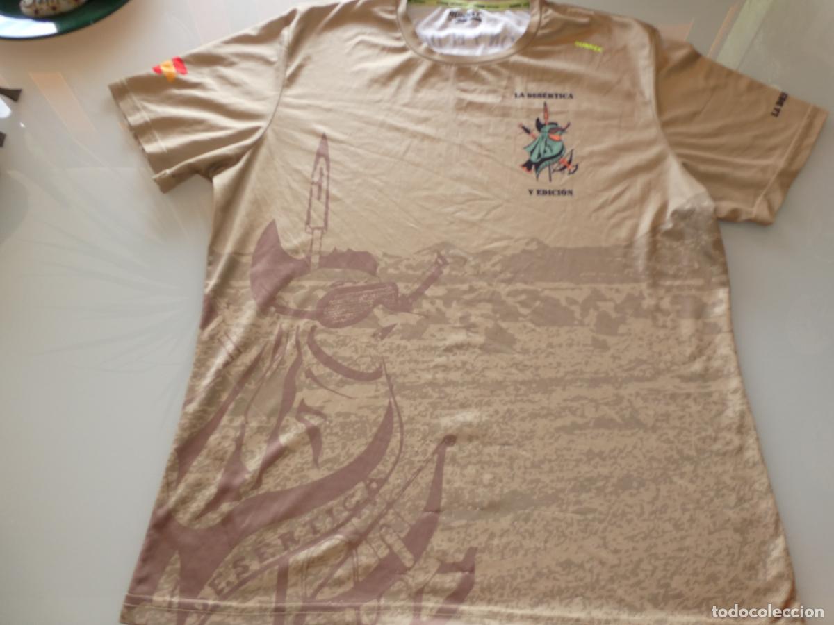 Militaria: CAMISETA MILITAR LEGIONARIO. LEGI&Oacute;N ALMER&Iacute;A CARRERA DES&Eacute;RTICA V EDICI&Oacute;N. TALLA XL. 100GR