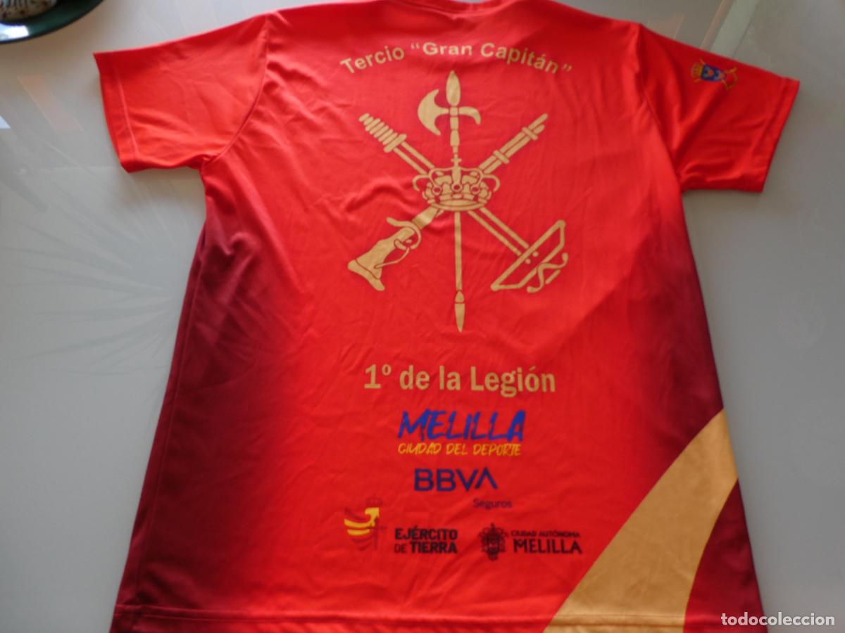 Militaria: CAMISETA MILITAR LEGIONARIA. LEGI&Oacute;N MELILLA I TERCIO GRAN CAPIT&Aacute;N. LA AFRICANA. TALLA L. 140GR