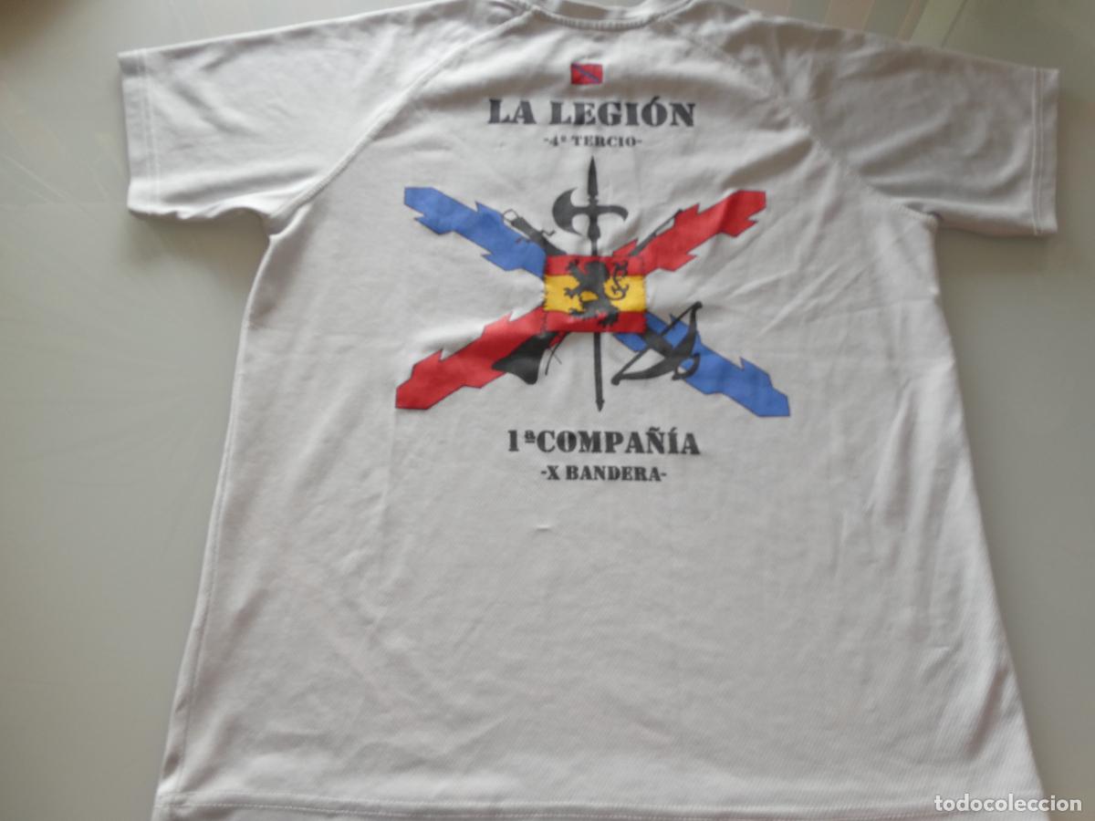 Militaria: CAMISETA MILITAR LEGIONARIA. LEGI&Oacute;N ESPA&Ntilde;OLA IV TERCIO I COMPA&Ntilde;&Iacute;A ALEJANDRO FARNESIO- TALLA M. 100GR