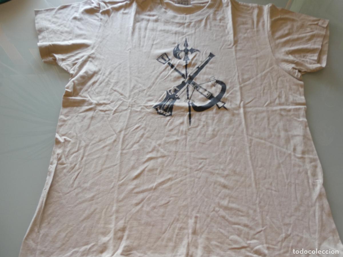 Militaria: CAMISETA MILITAR LEGIONARIA. LEGI&Oacute;N ESPA&Ntilde;OLA ESCUDO SIN CORONA. TALLA XL. 160GR