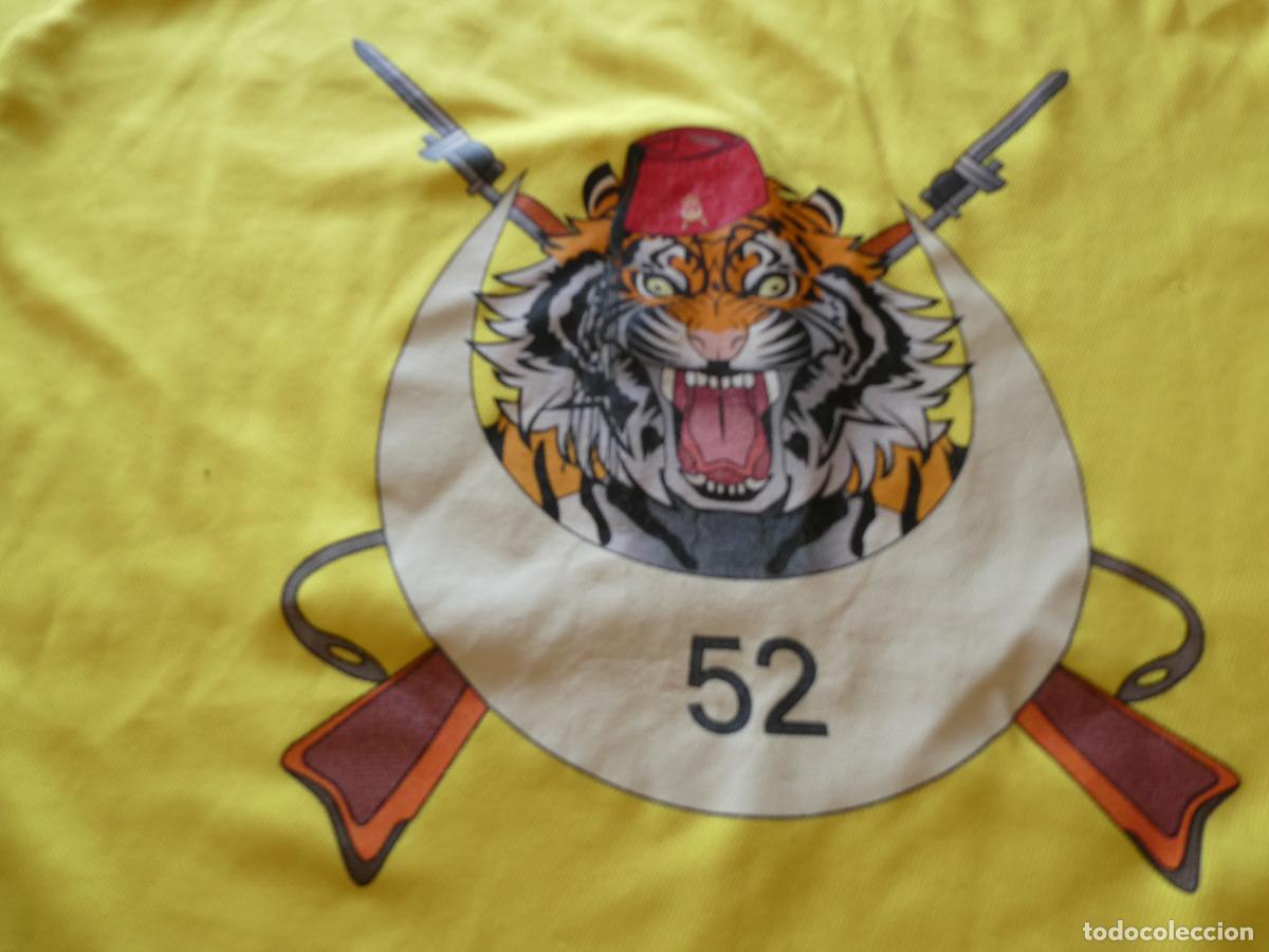 Militaria: CAMISETA MILITAR FUERZAS REGULARES MELILLA 52. TALLA L. 140GR