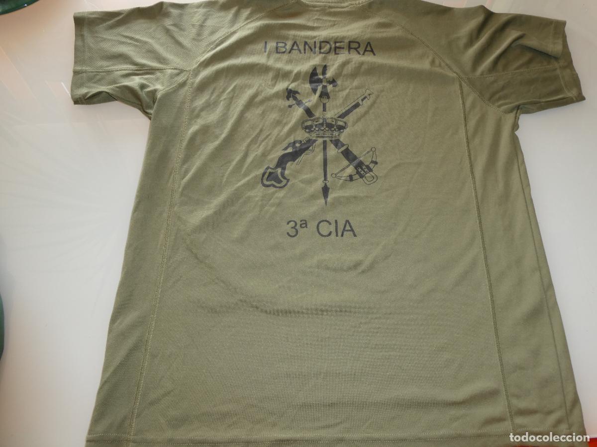 Militaria: CAMISETA MILITAR LEGIONARIA. LEGI&Oacute;N I TERCIO I BANDERA COMANDANTE FRANCO 3 CIA MELILLA. . 140GR