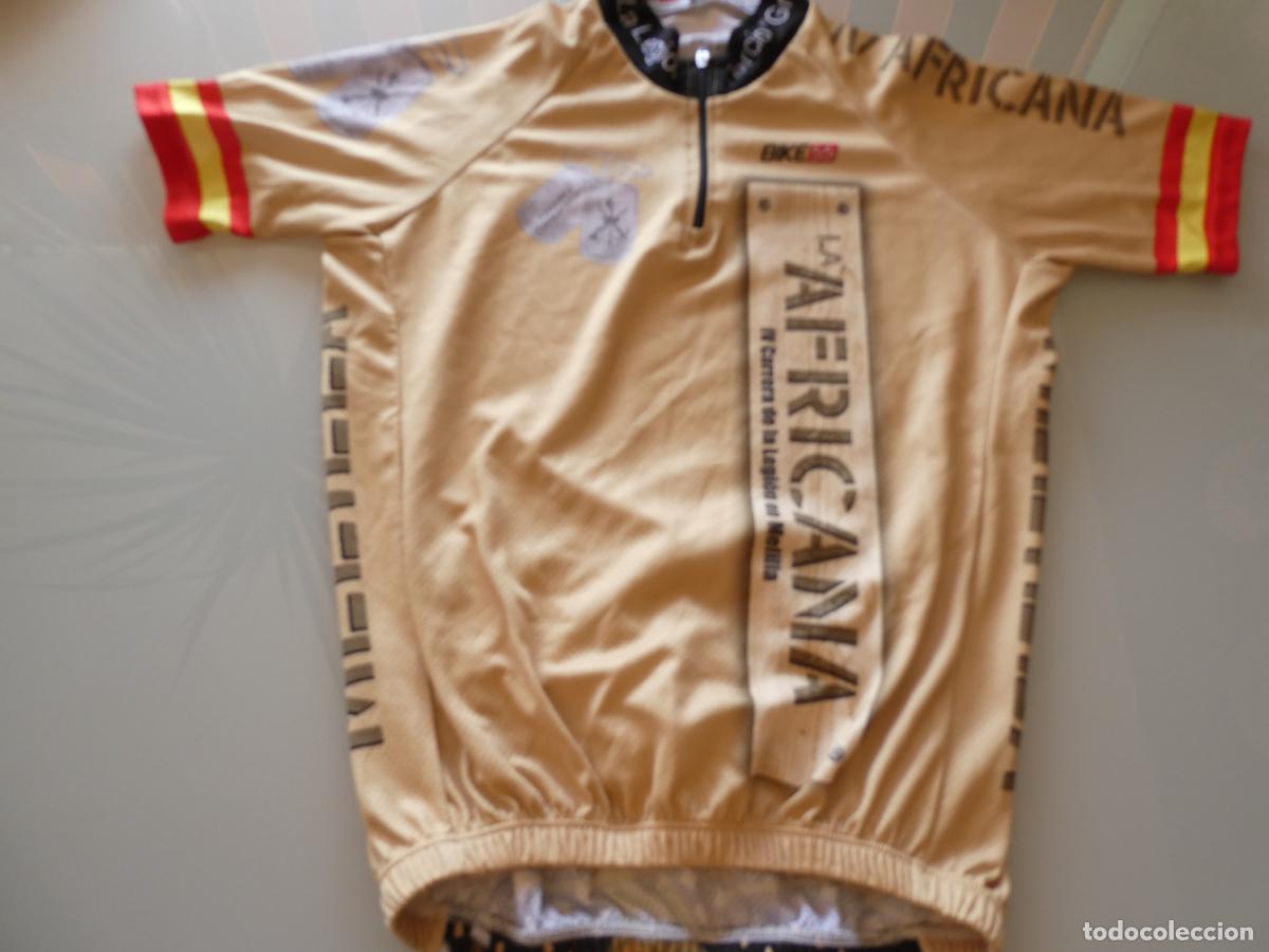 Militaria: MAILLOT DEPORTIVO MILITAR LEGIONARIO. LEGI&Oacute;N ESPA&Ntilde;OLA VI CARRERA MELILLA AFRICANA MTB TALLA S 120GR