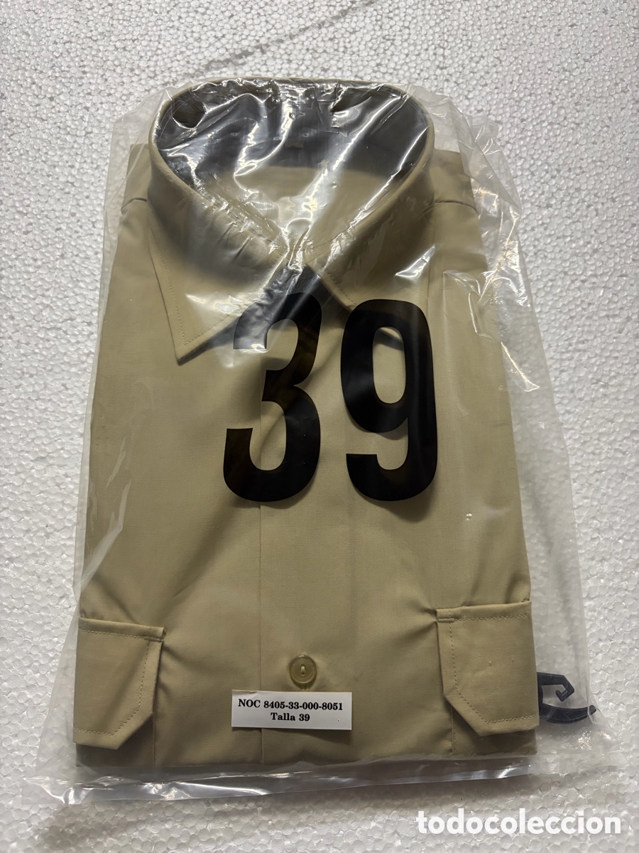 Militaria: CAMISA MILITAR EJ&Eacute;RCITO ESPA&Ntilde;OL MANGA LARGA
