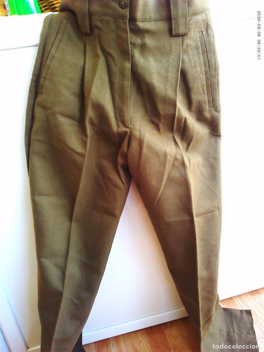 Militaria: PANTALON DEL EJERCITO DE TIERRA , CREO QUE DE CABALLERIA ?( ABOMBACHADOS ?), SIN USAR