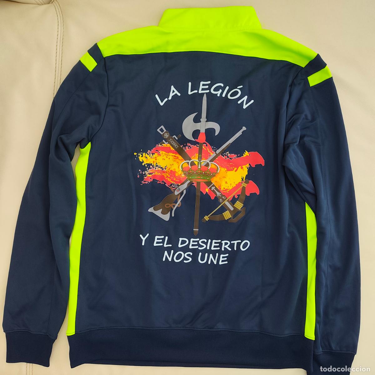 Militaria: SUDADERA la des&eacute;rtica LA LEGION Y EL DESIERTO NOS UNE IV edici&oacute;n TALLA M JOMA ?