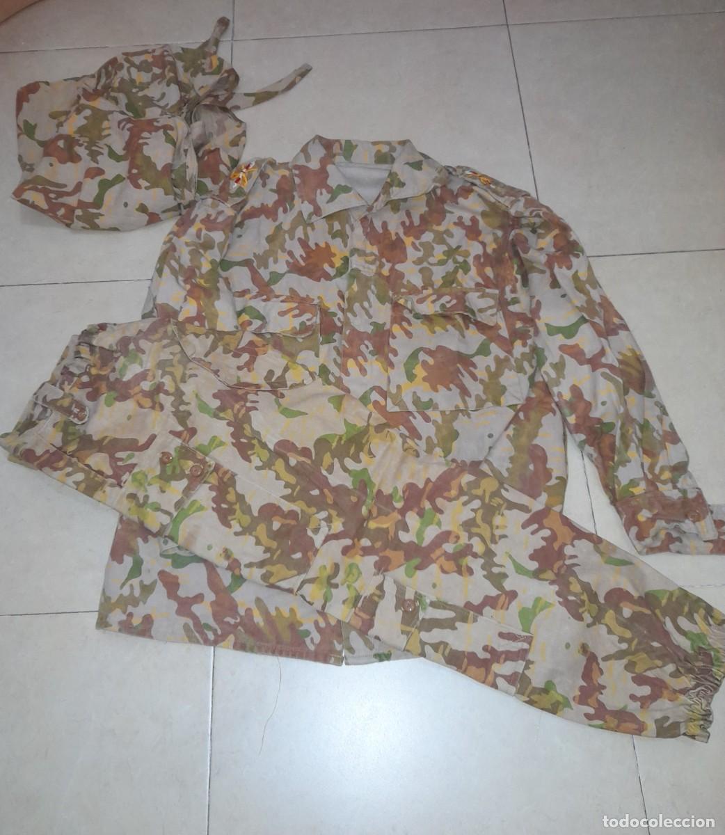 Militaria: Uniforme legionario camo M73 Sahara