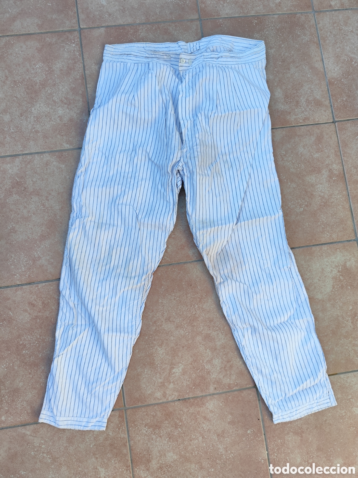 Military Antiques: Pantalones Rayadillo colonial s. XIX