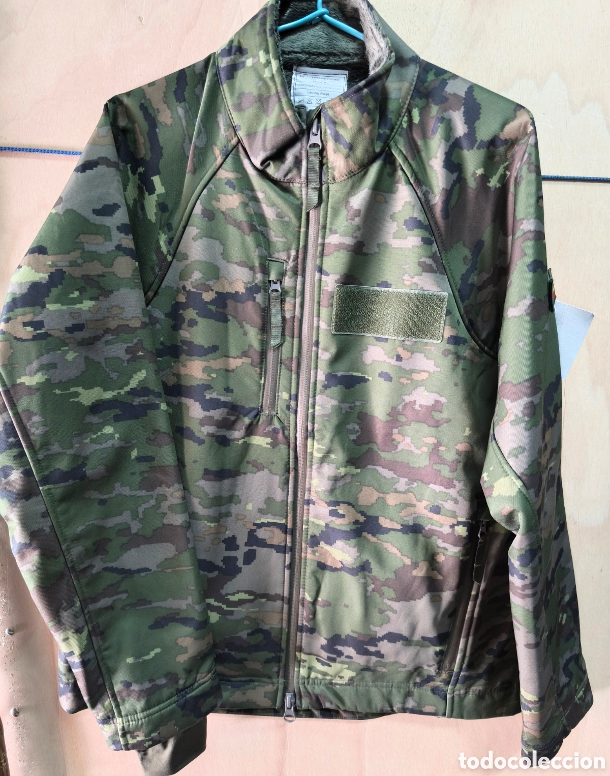 Militaria: FORRO POLAR ORIGINAL PIXELADO BOSCOSO T-M NUEVO