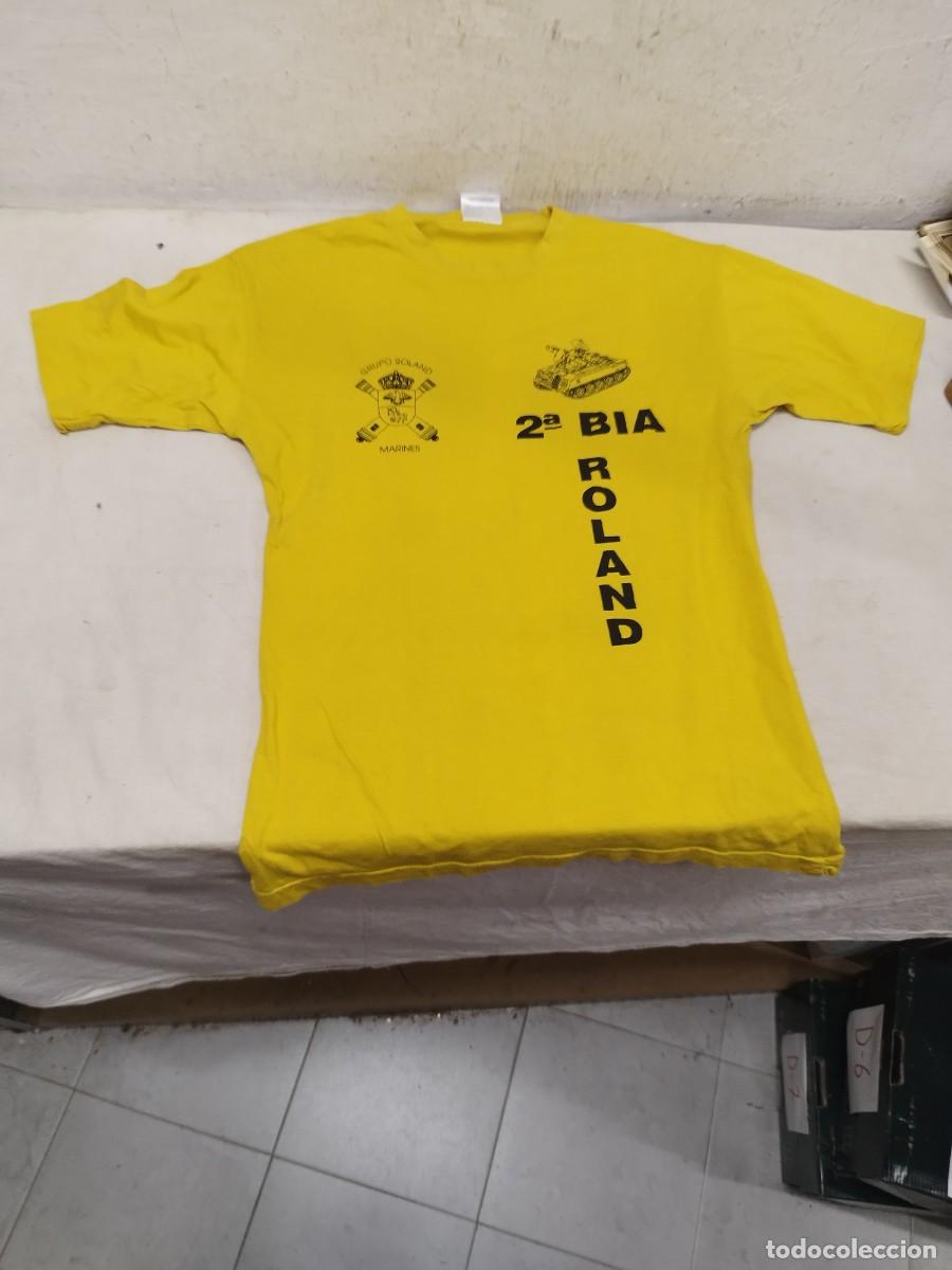 Militaria: Camiseta militar grupo Roland, Marines 2&deg; BIA.