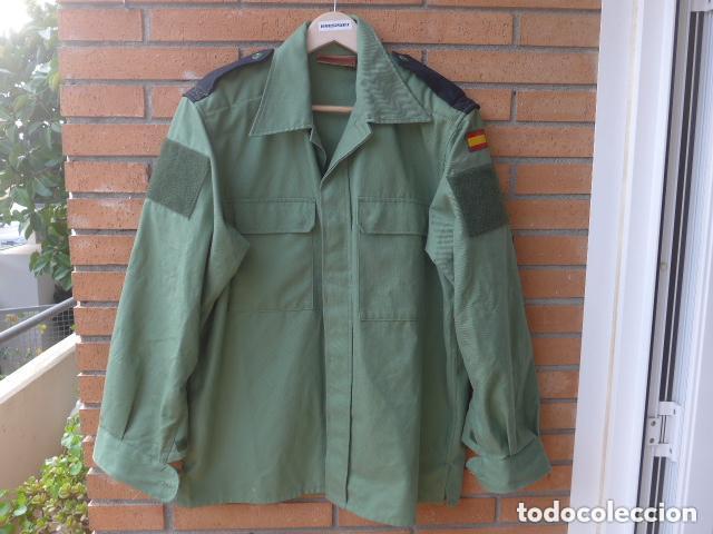 Militaria: Antiguo abrigo de la Bripac original, brigada paracaidista, aviacion espa&ntilde;ola.