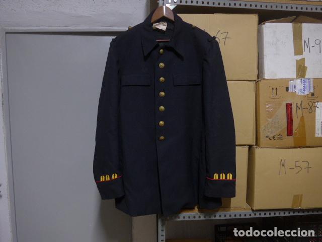Militaria: Antigua guerrera de infanteria de marina espa&ntilde;ola, a&ntilde;o 2000, original con sus galones