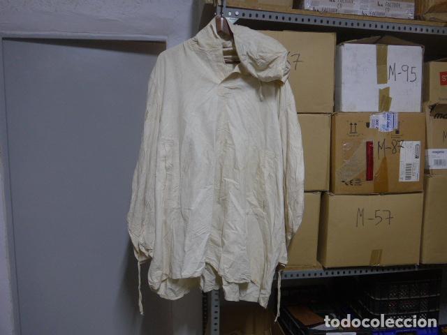 Militaria: Antiguo bluson blanco de nieve aleman de la Division Azul