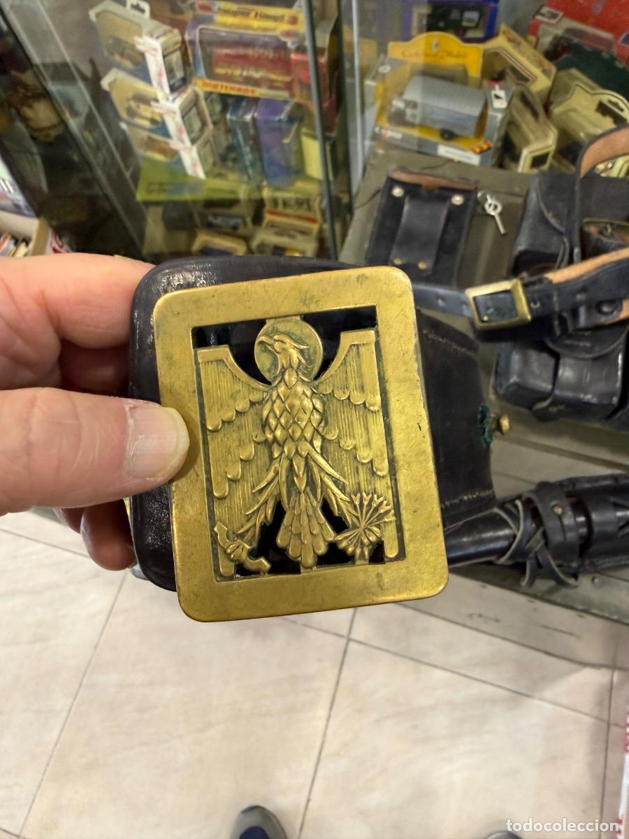 Militaria: Lote de complementos de uniforme de polic&iacute;a armada - Foto 2