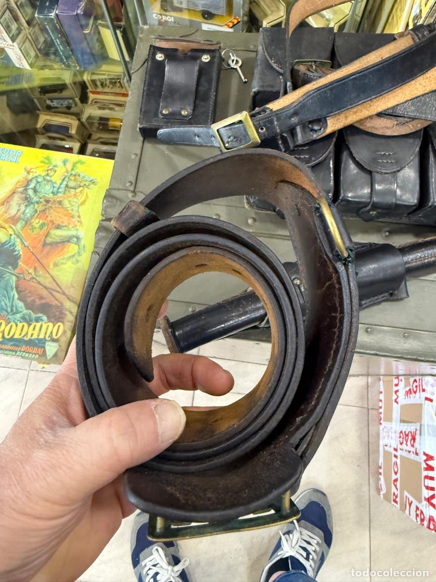 Militaria: Lote de complementos de uniforme de polic&iacute;a armada - Foto 5