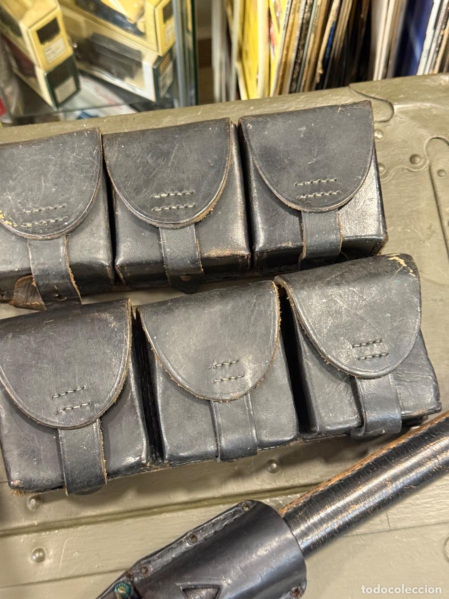 Militaria: Lote de complementos de uniforme de polic&iacute;a armada - Foto 9