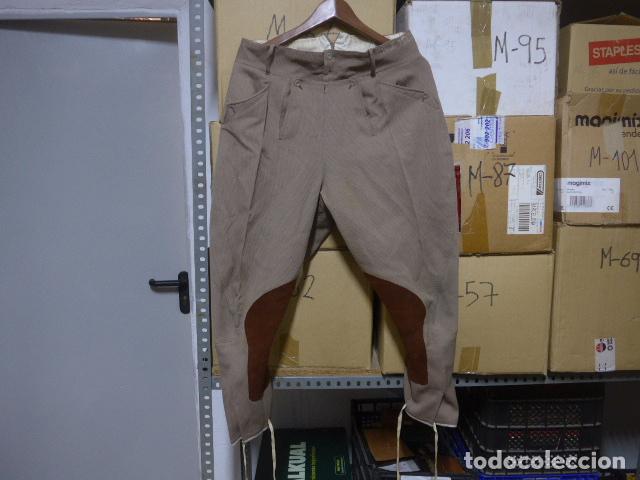Militaria: Antiguo pantalon breches de canutillo fino de montar de caballeria, guerra civil