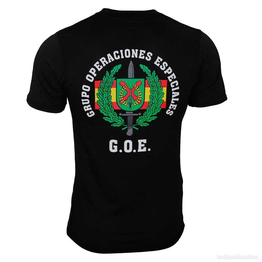 Militaria: CAMISETA IMMORTAL GOE GRUPO OPERACIONES ESPECIALES NEGRA