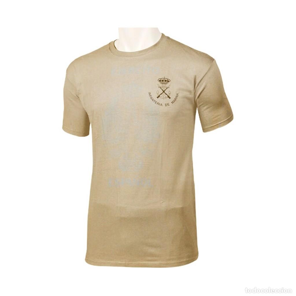 Militaria: CAMISETA IMMORTAL INFANTERIA MARINA GENERICA TAN