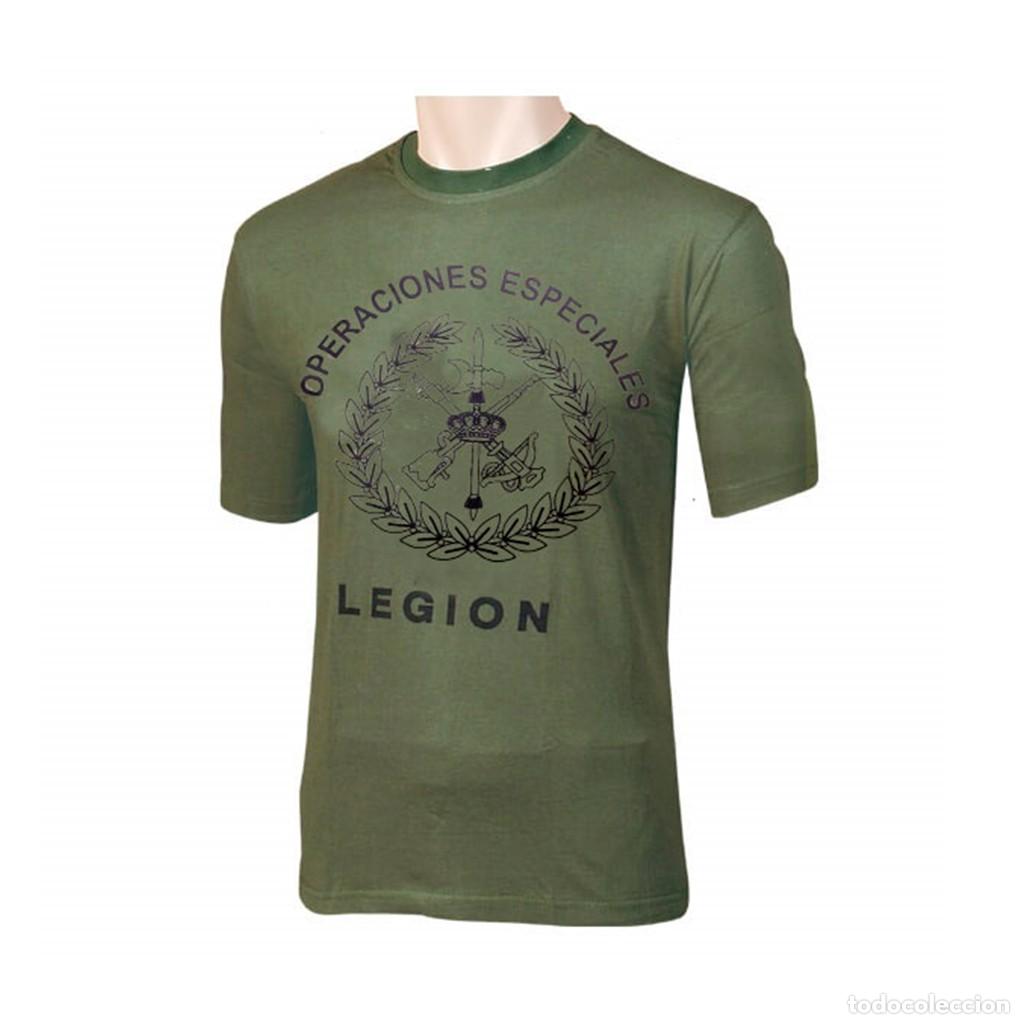 Militaria: CAMISETA IMMORTAL LEGION GENERICA VERDE