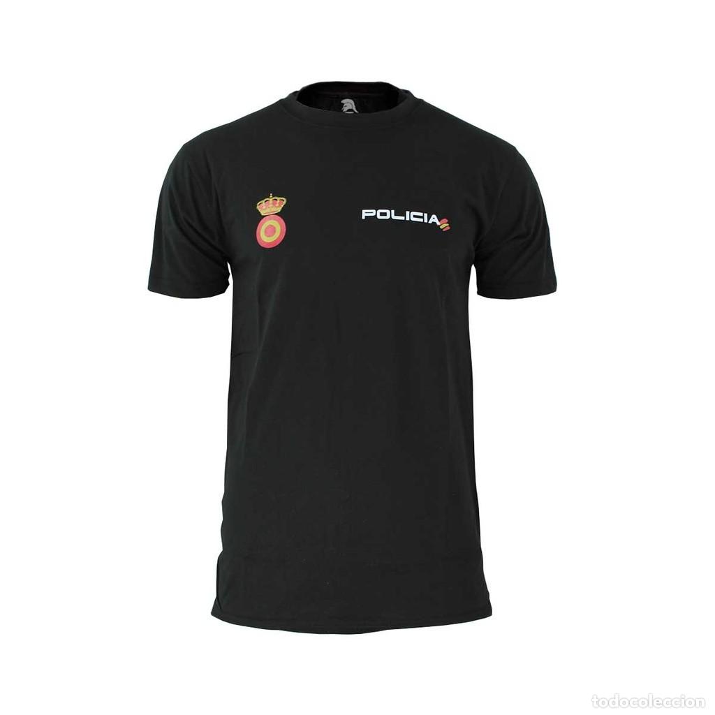 Militaria: CAMISETA IMMORTAL POLICIA NACIONAL NEGRA