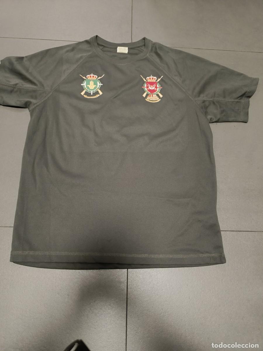 Militaria: CAMISETA VERDE G.R.M 52, GRUPO REGULARES DE MELILLA, TABOR ALHUCEMAS, PATRULLA TIRO