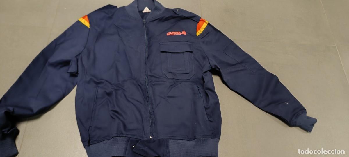 Militaria: ANTIGUA CHAQUETA DE OPERARIO DE IBERIA, EN PERFECTAS CONDICIONES