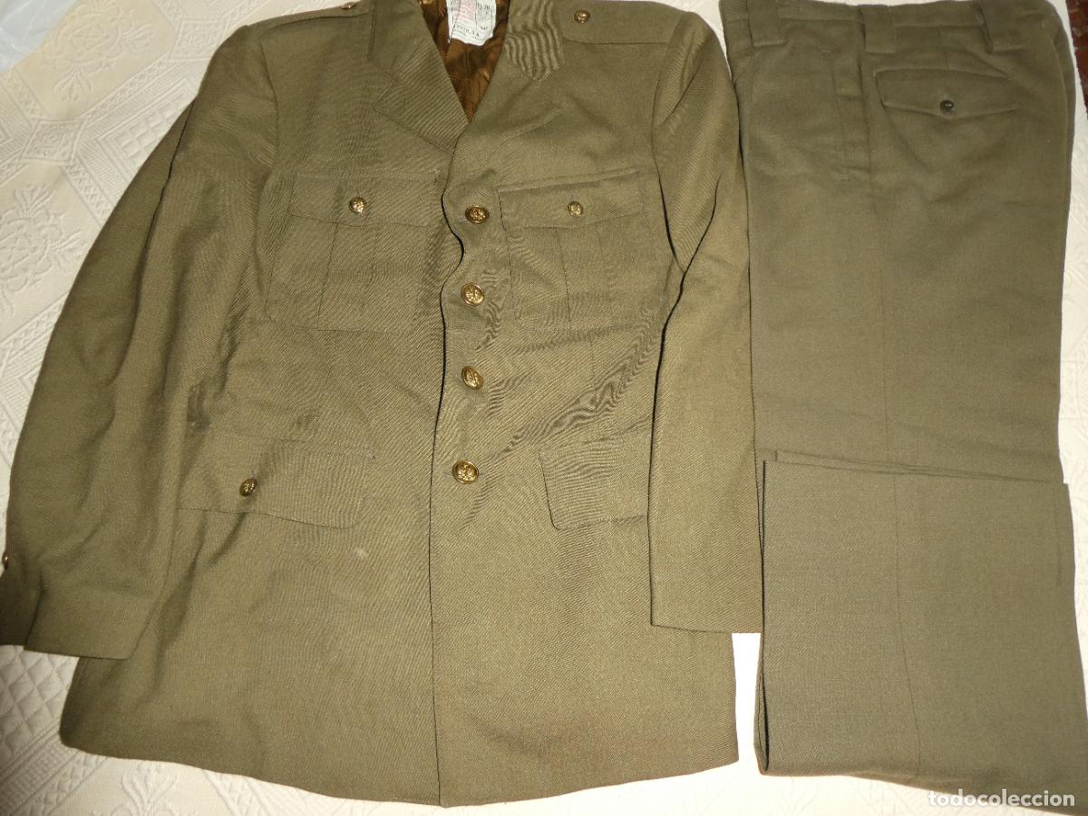 Militaria: UNIFORME MILITAR EJ&Eacute;RCITO ESPA&Ntilde;OL PASEO GALA. INDUYCO 1987 TALLA 52 70 GUERRERA PANTAL&Oacute;N. 1,4KG
