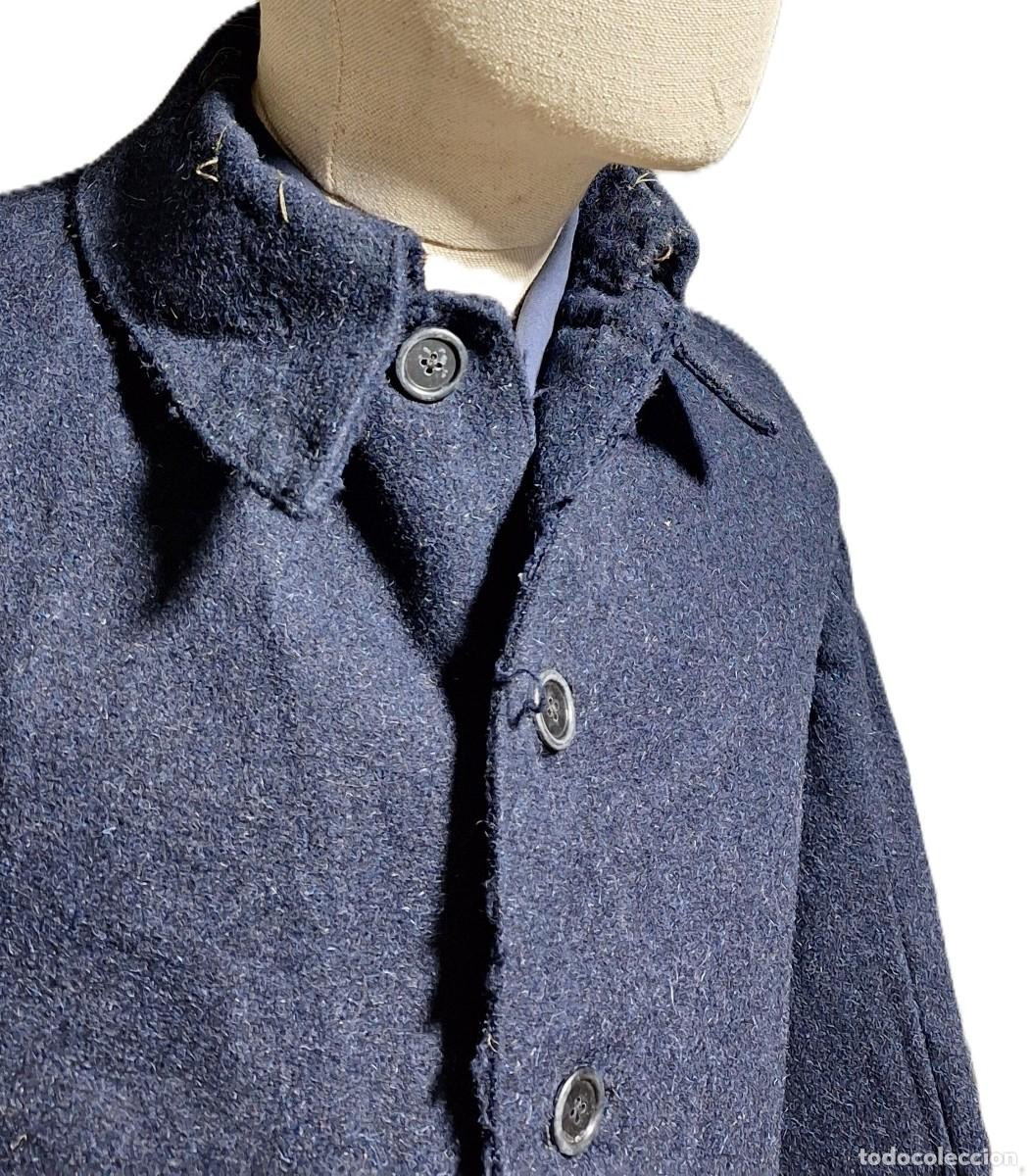 Militaria: MAQUINISTA FERROVIARIO. A&Ntilde;OS 50. UNIFORME CON GORRA GRIS DE FAENA