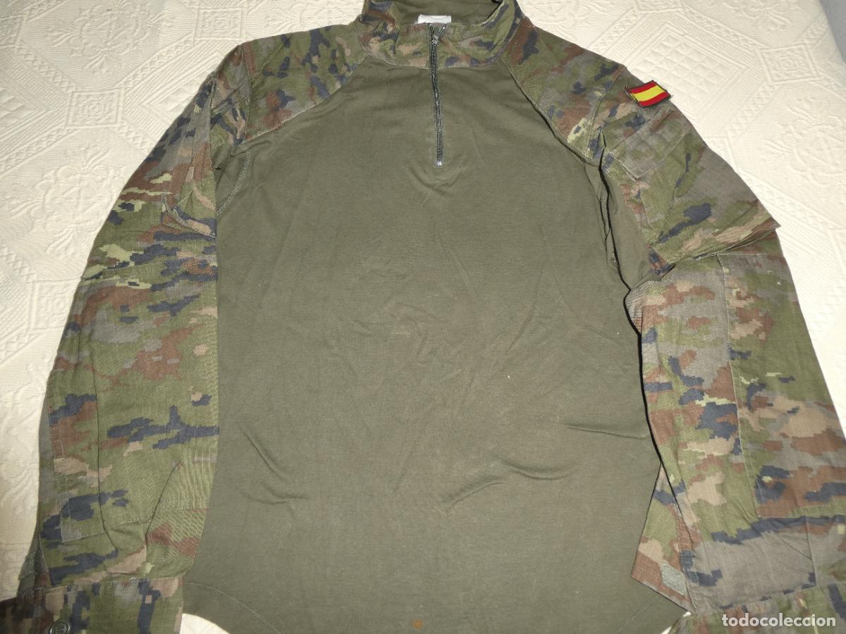 Militaria: CAMISOLA MILITAR INSTRUCCI&Oacute;N. EJ&Eacute;RCITO ESPA&Ntilde;OL. CAMUFLAJE PIXELADO. 390GR